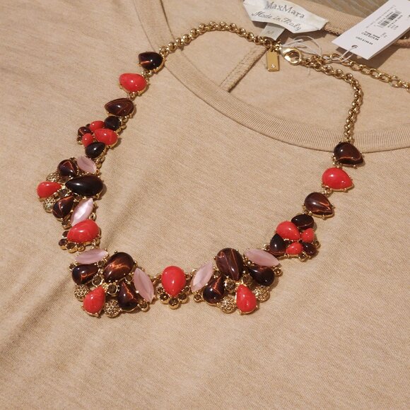 Brand New!! KATE SPADE New York: Burst Into Bloom Beaded Necklace - Picture 3 of 6